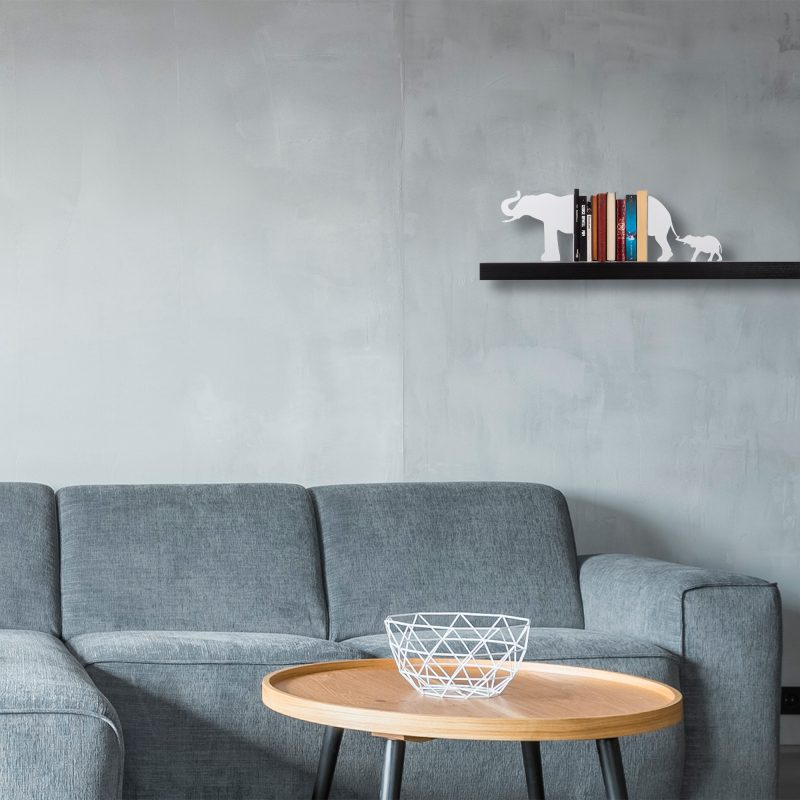 Kitap tutucu 1 - White – Метална книшка