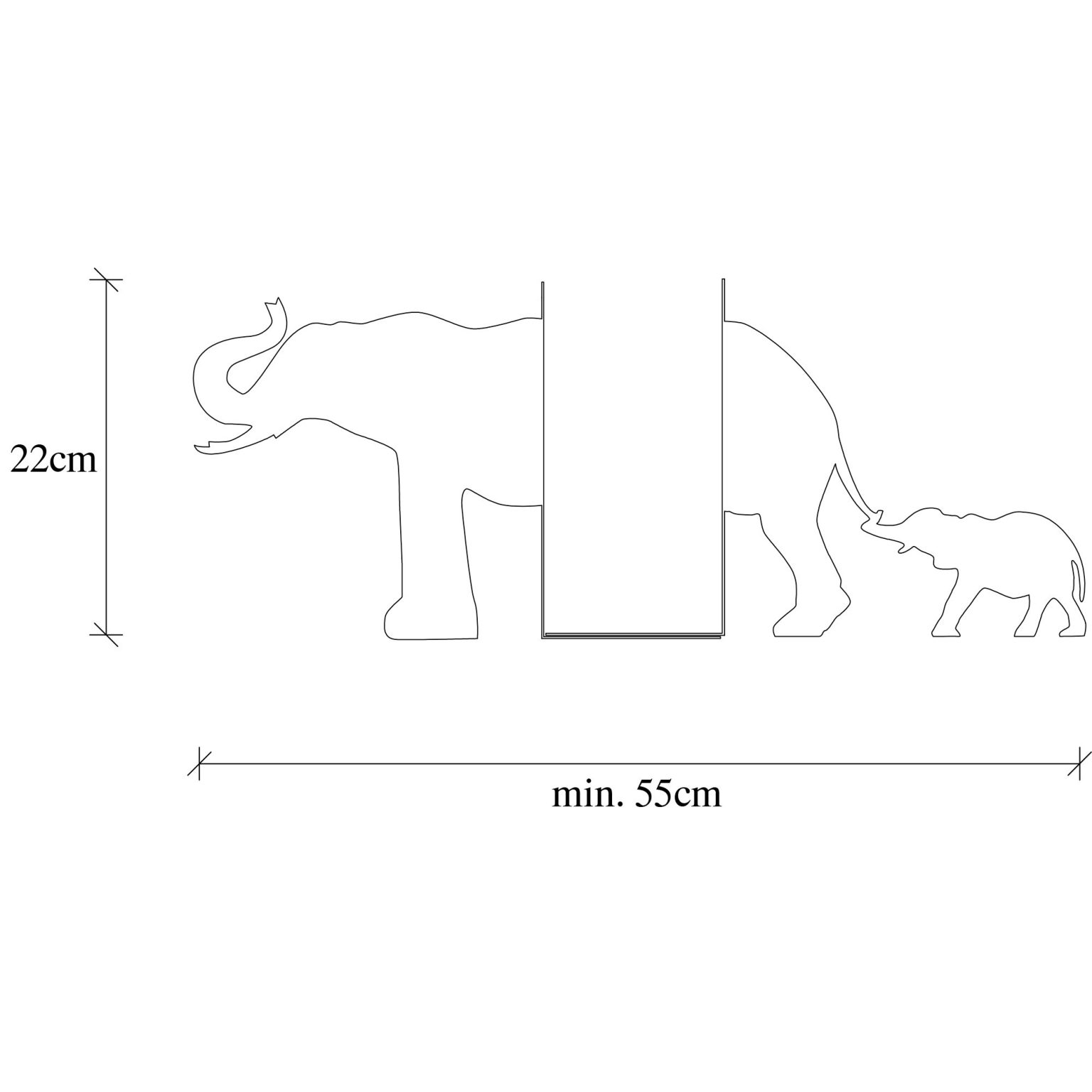 Kitap tutucu 1 - White – Метална книшка - Image 5