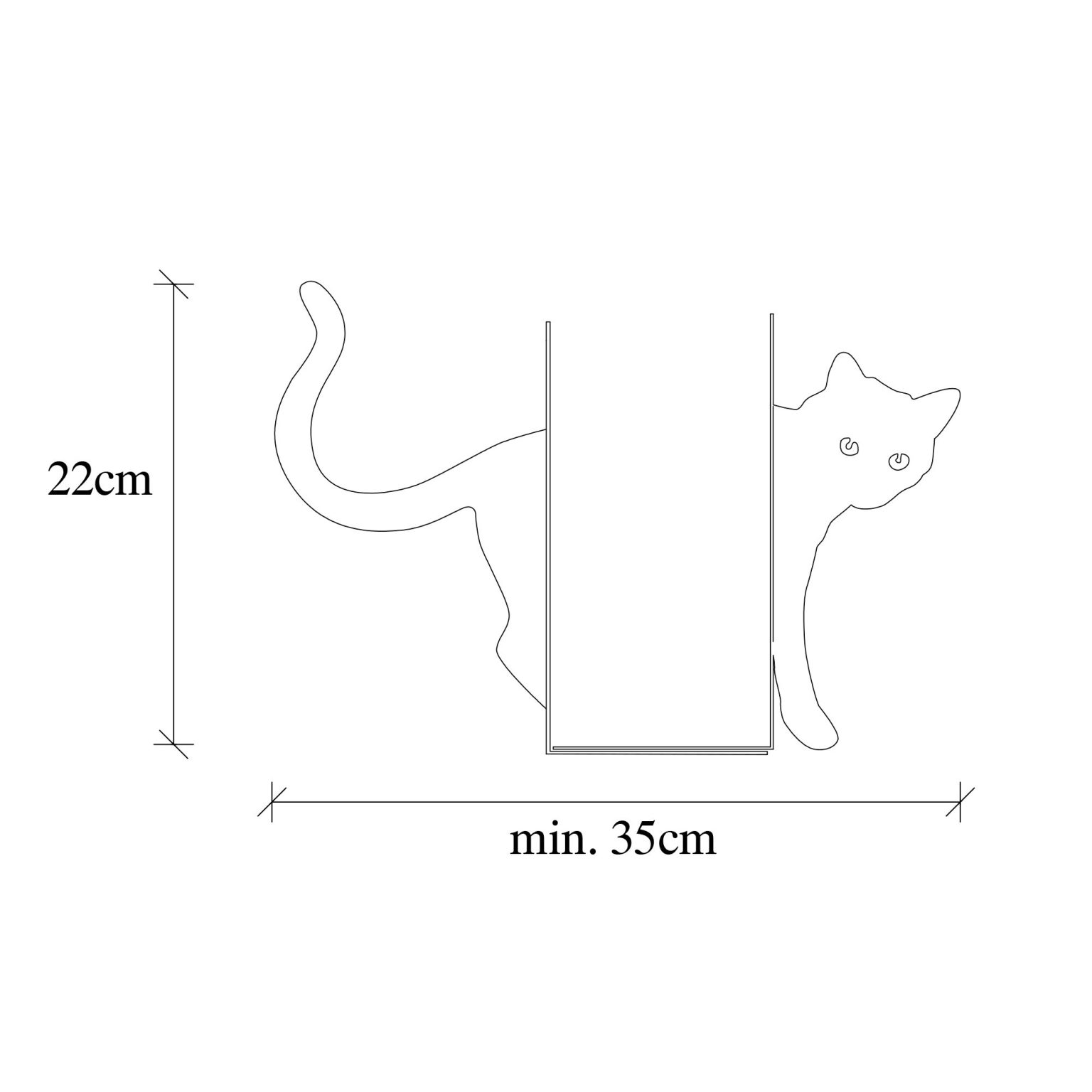 Kitap tutucu 5 - Black – Метална книшка - Image 5