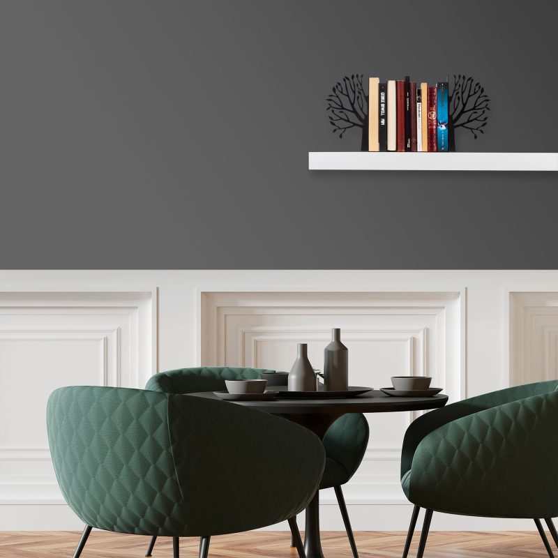 Kitap tutucu 7 - Black – Метална книшка