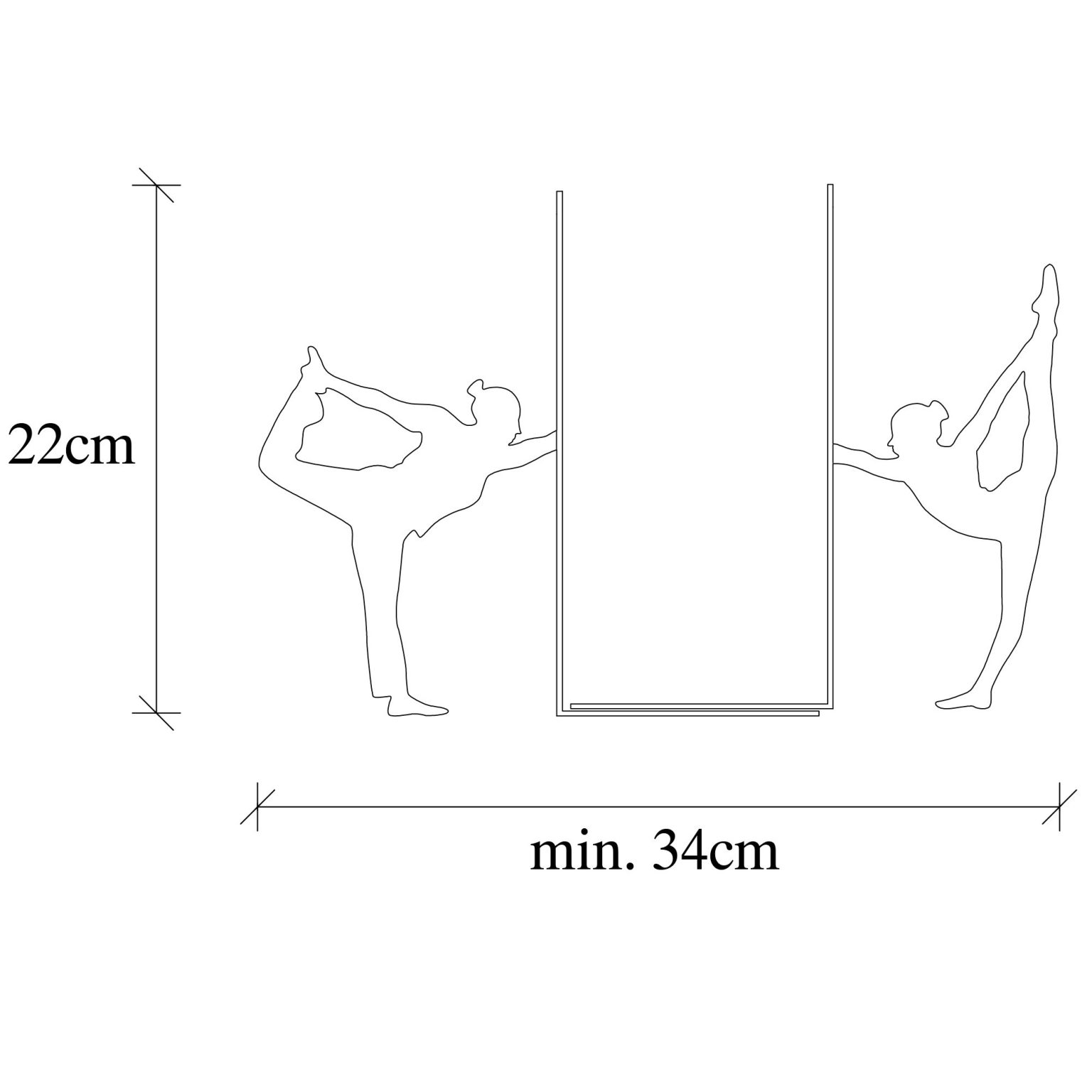 Kitap tutucu 8 - Black – Метална книшка - Image 5