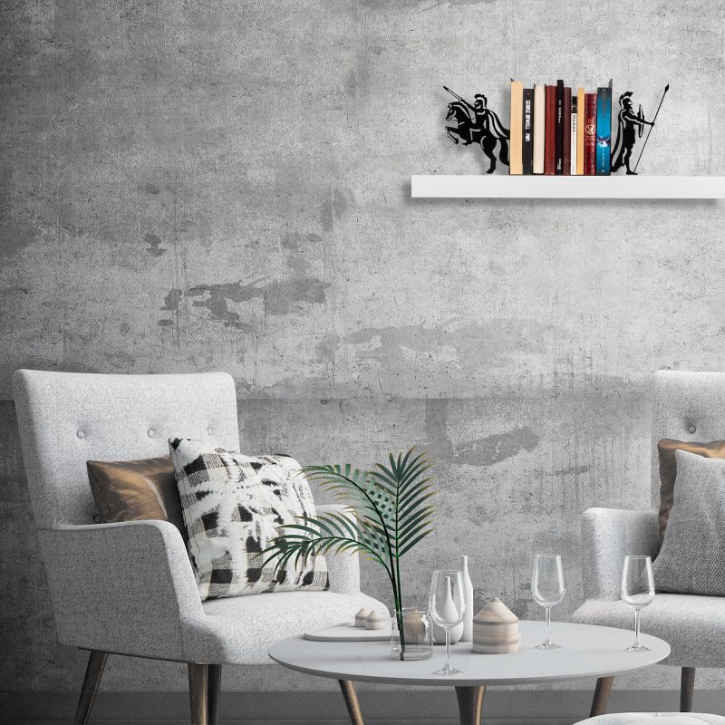 Kitap tutucu 12 - Black – Метална книшка