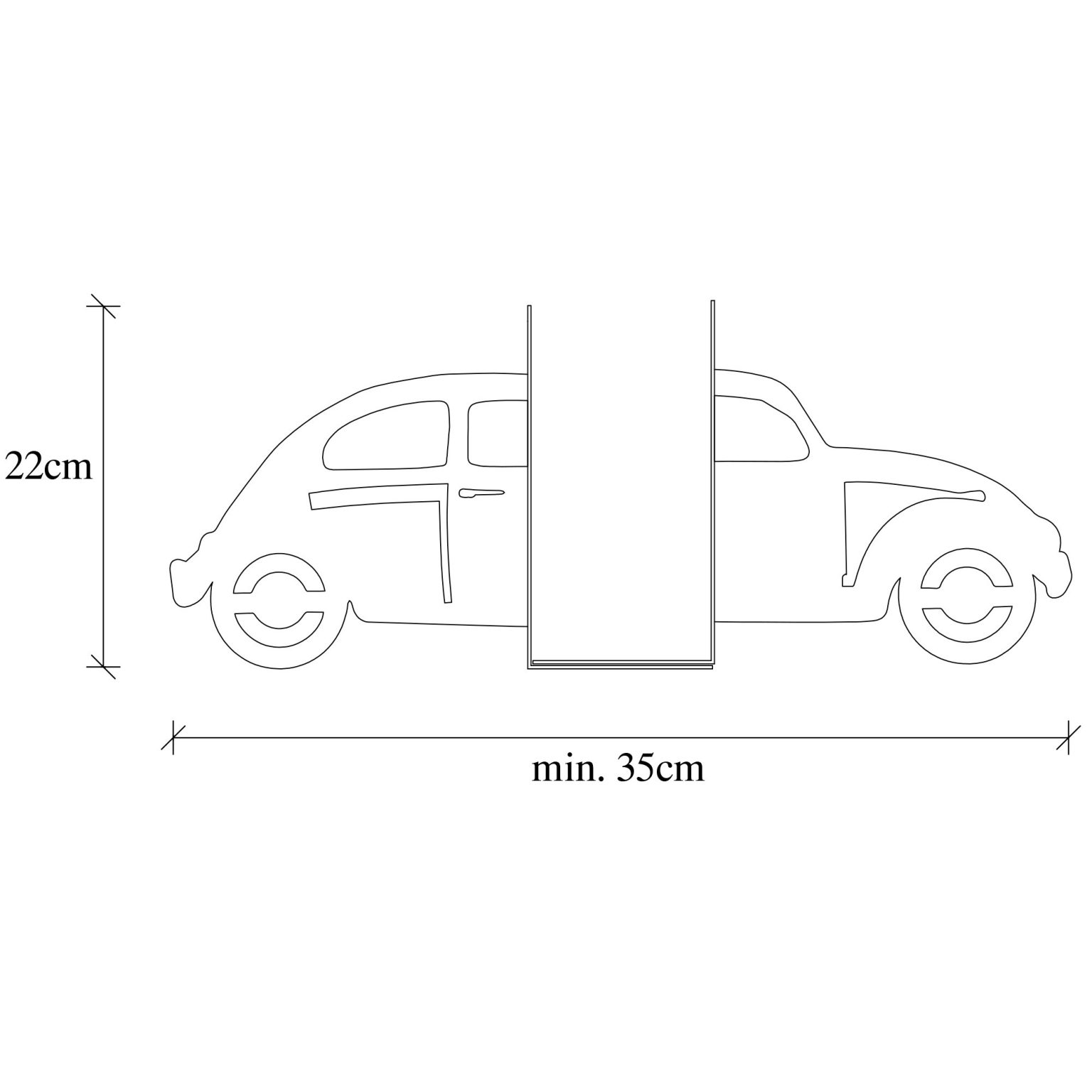 Kitap tutucu 19 - Black – Метална книшка - Image 5