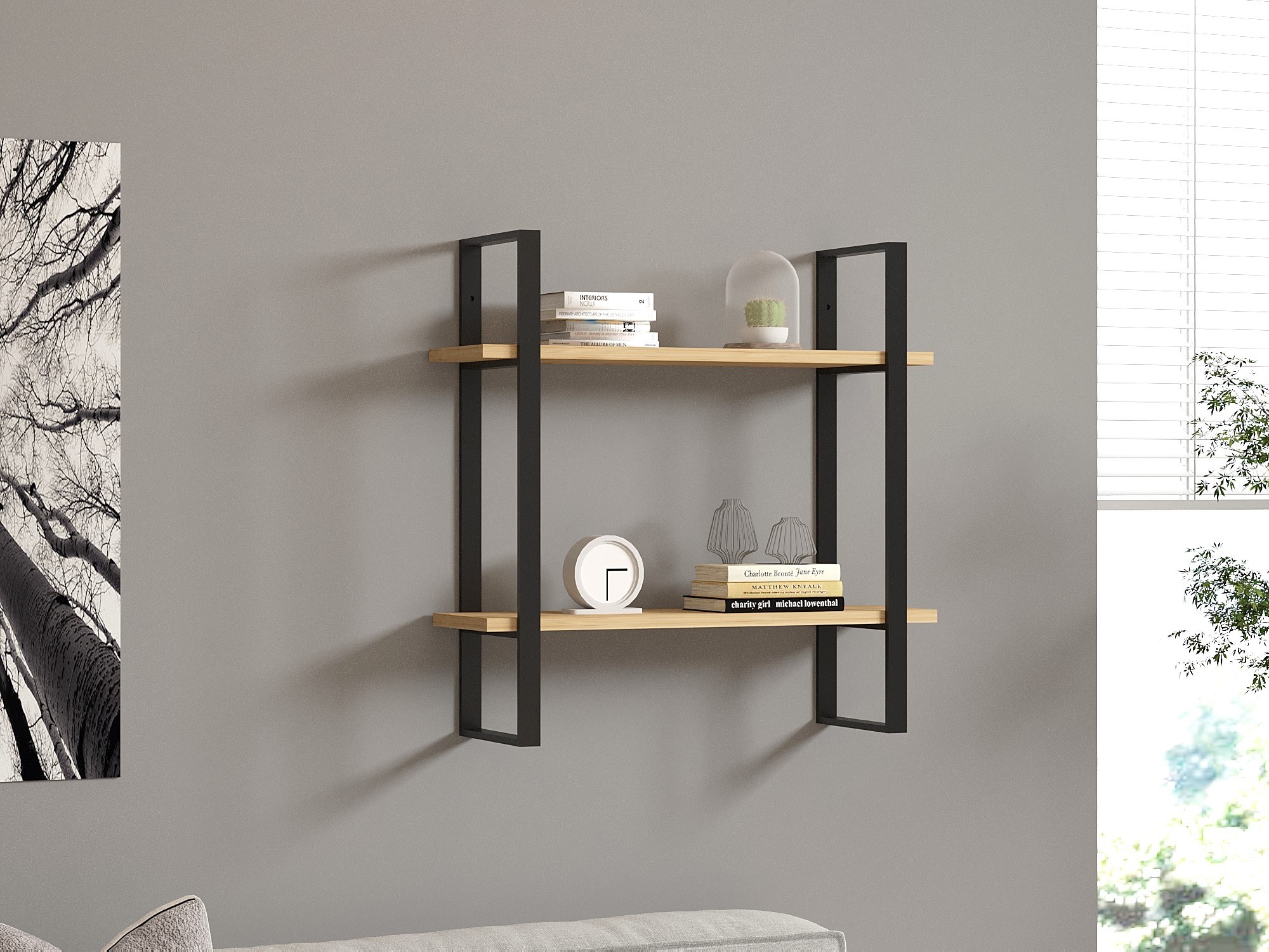 495SSE110720-201.jpg Buba - Sapphire Oak, Black – Ѕидна полица - Image 1