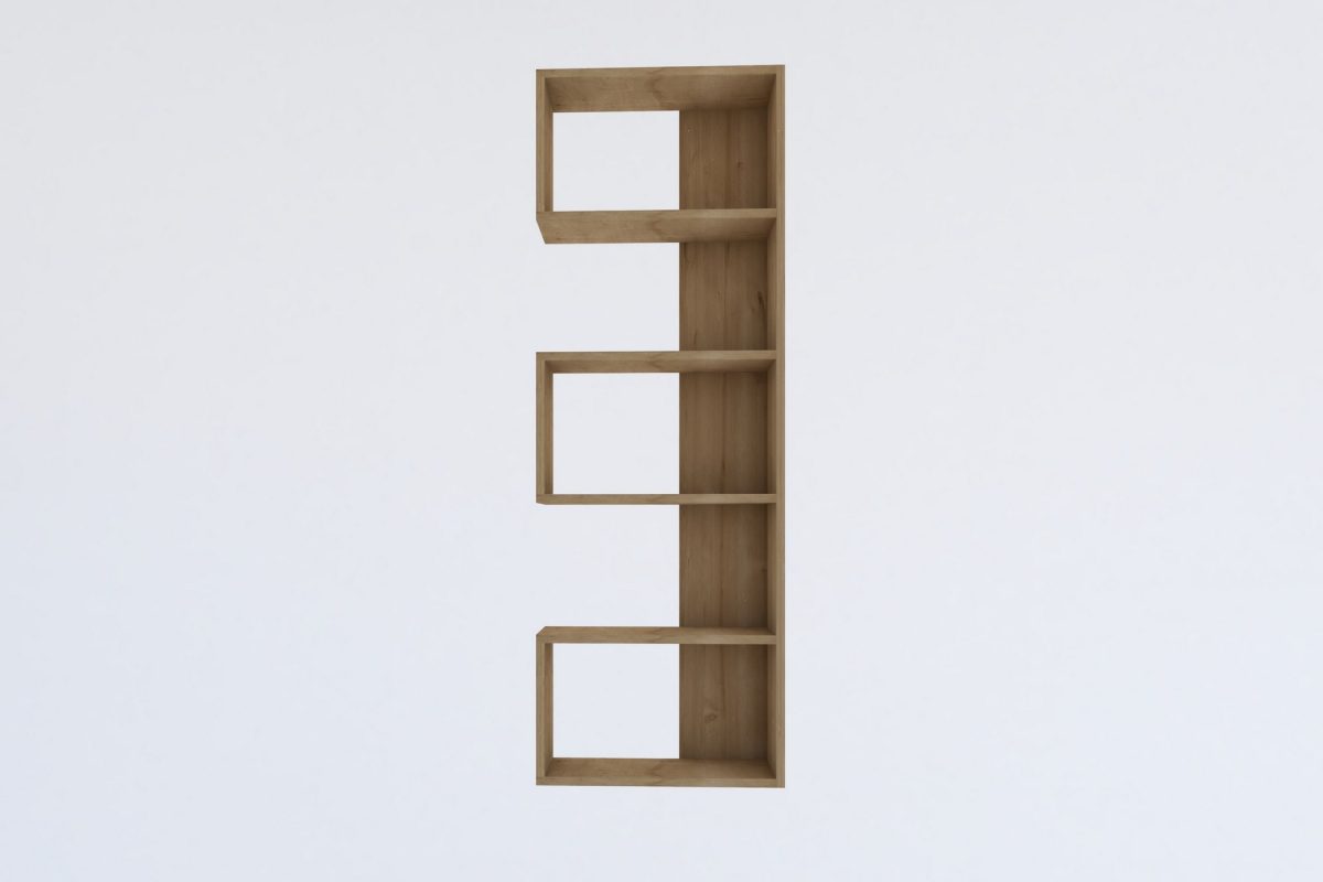 Nebu - Sapphire Oak – Полица за книги - Image 2