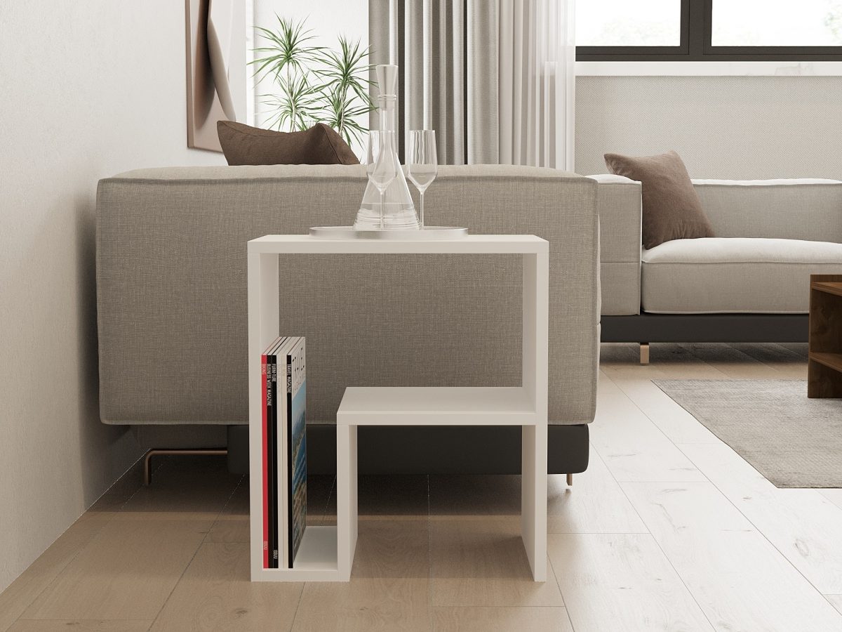 Yepa - White – Софа маси - Image 2