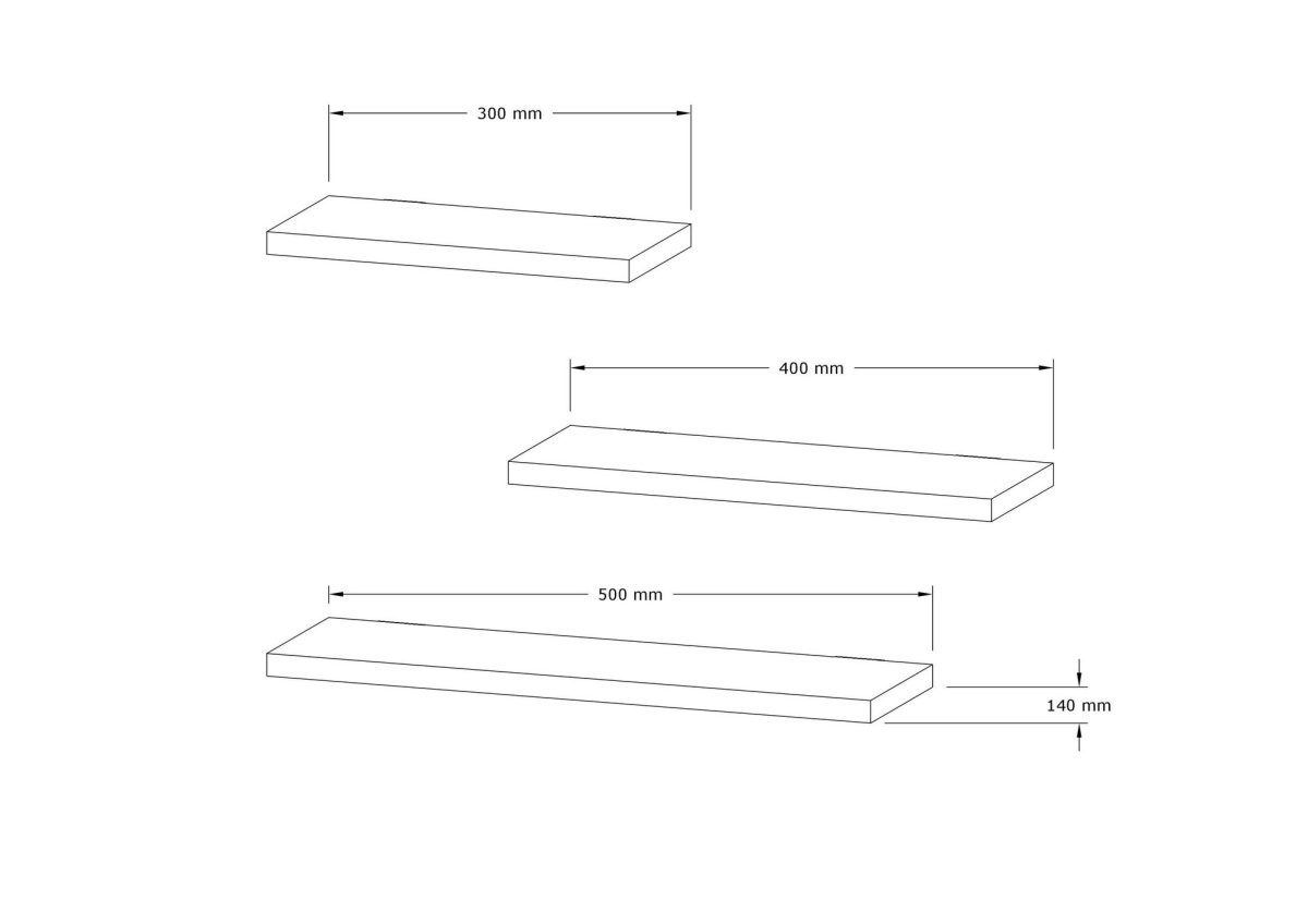 Leila - Sapphire Oak – Ѕидна полица - Image 5
