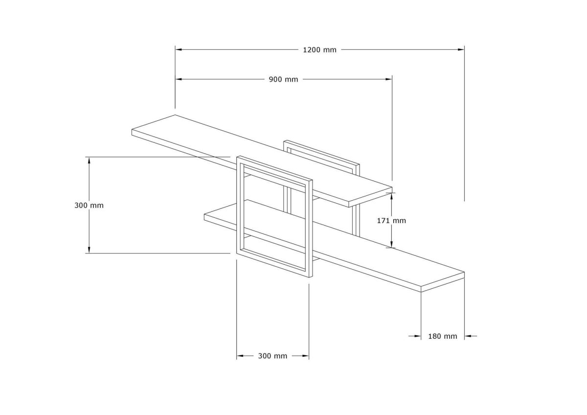 Mone - Sapphire Oak – Ѕидна полица - Image 5