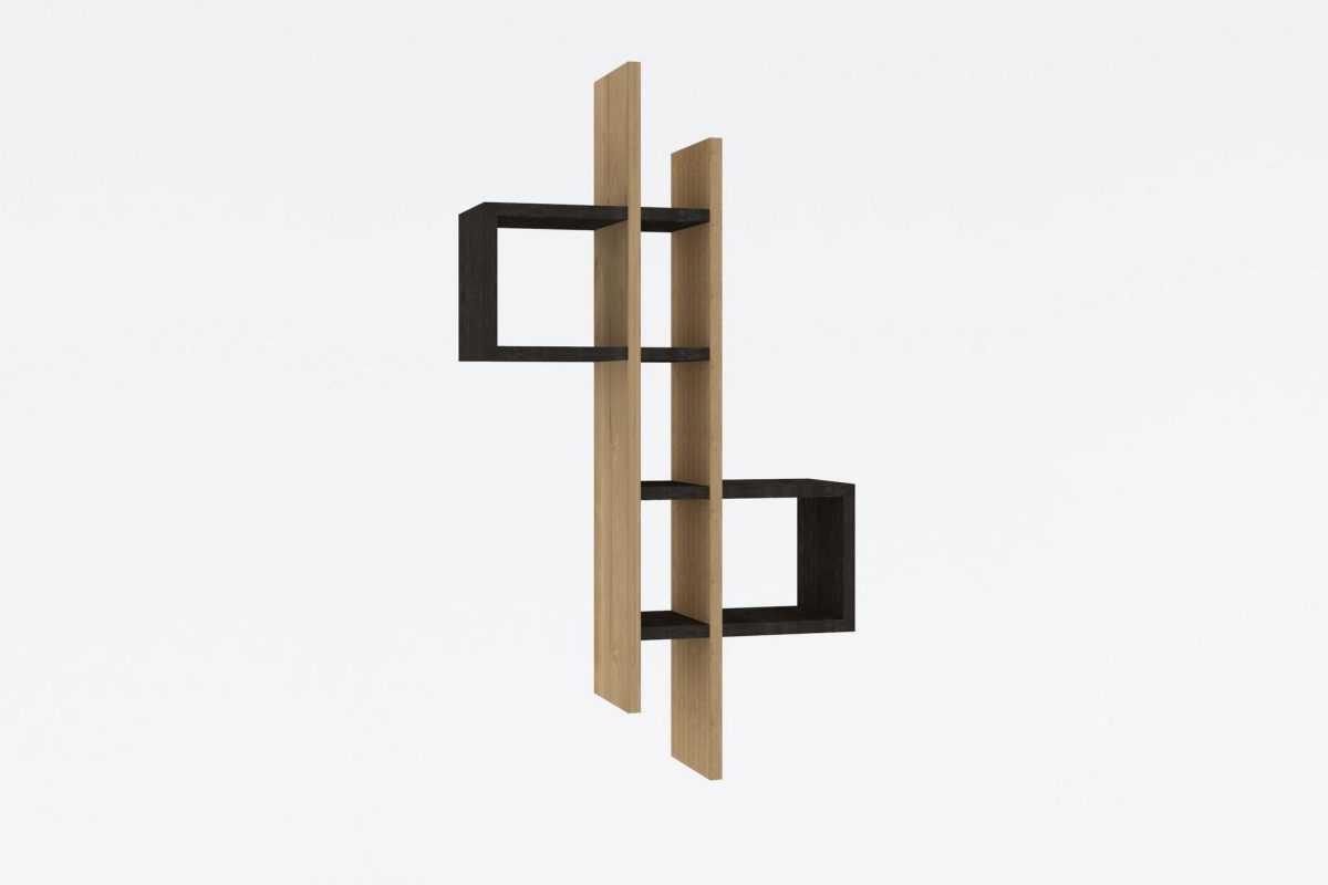 Emse - Sapphire Oak, Anthracite – Ѕидна полица - Image 3