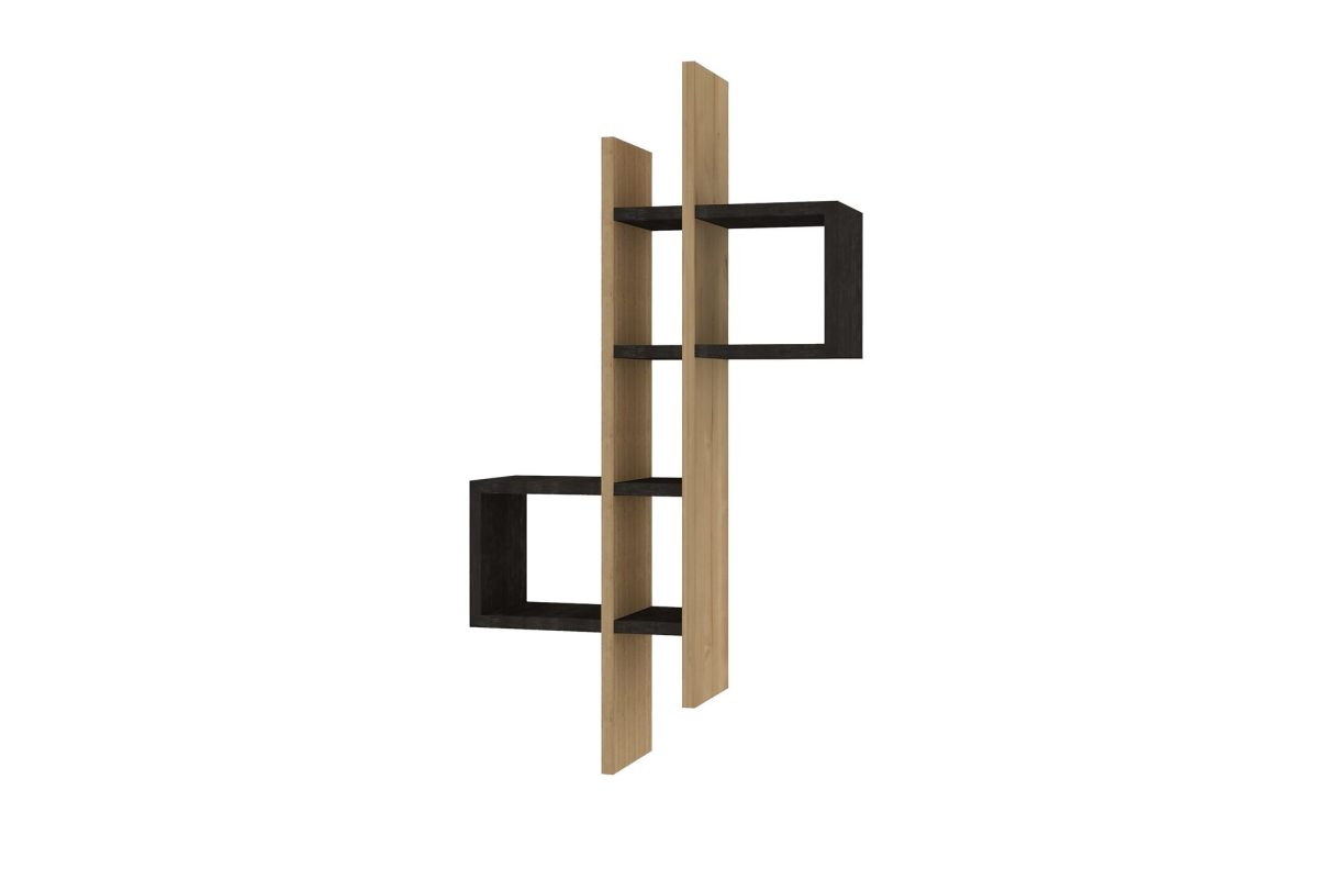 Emse - Sapphire Oak, Anthracite – Ѕидна полица - Image 4