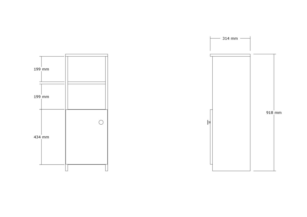 Owen - Sapphire – Полица за книги - Image 4