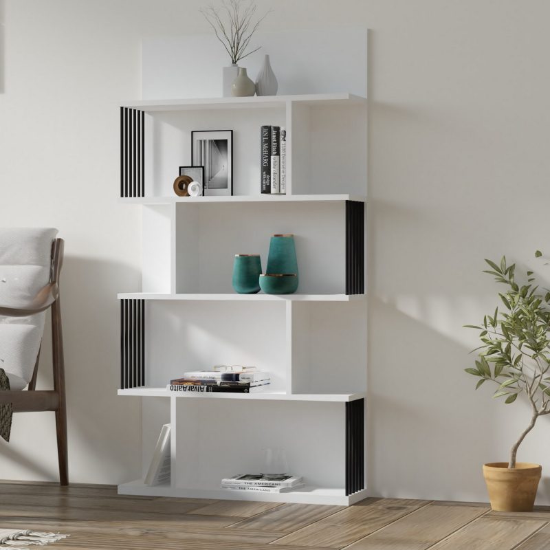 Alex - White – Полица за книги