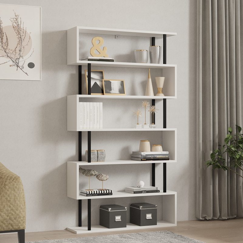 Hector - White – Полица за книги