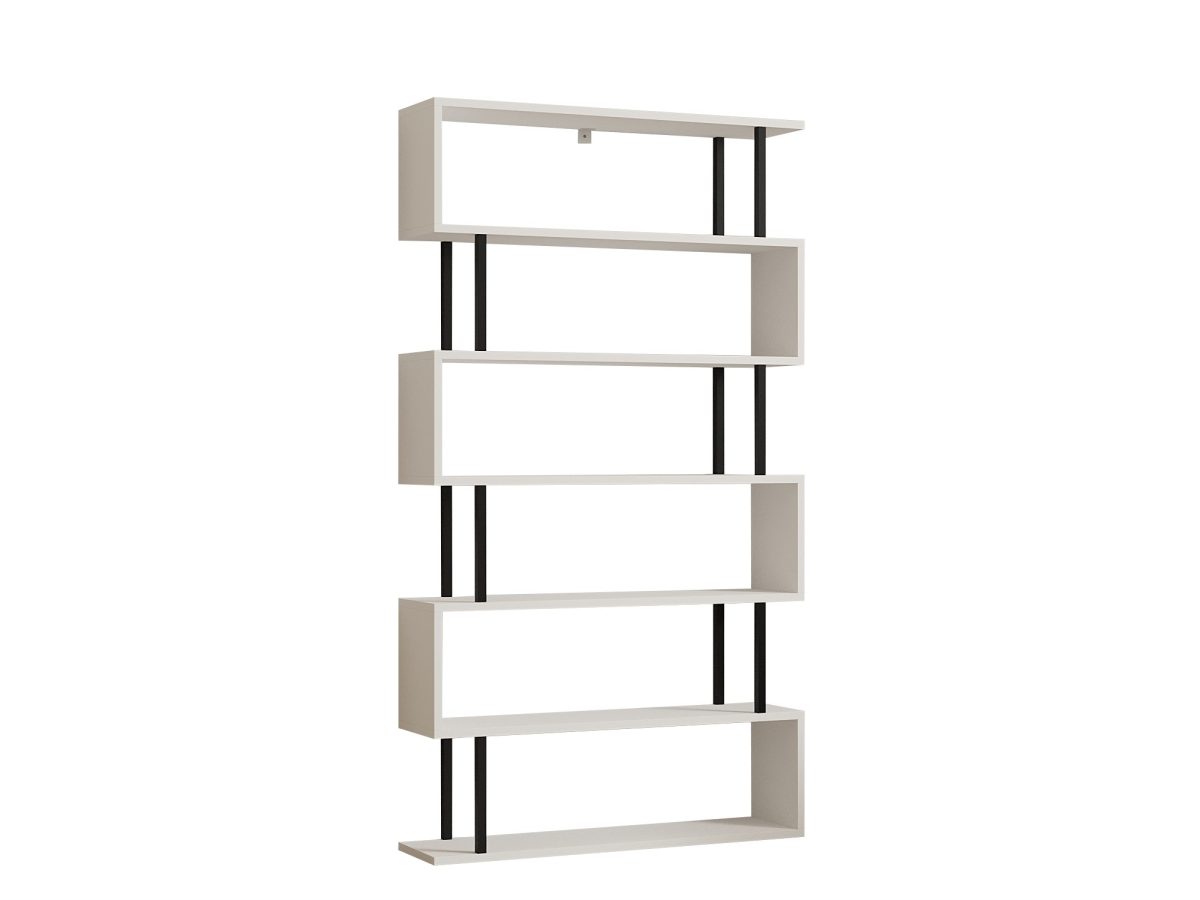 Hector - White – Полица за книги - Image 4