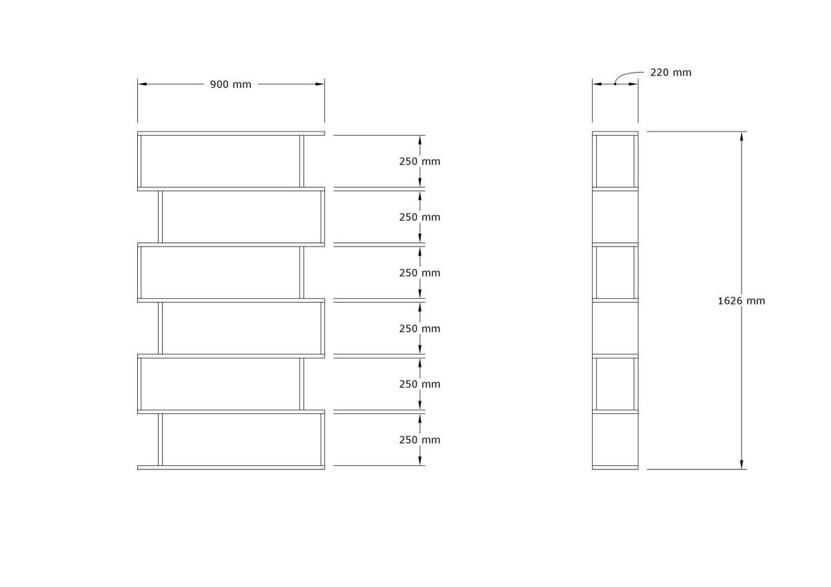 Hector - Antrachite – Полица за книги - Image 6