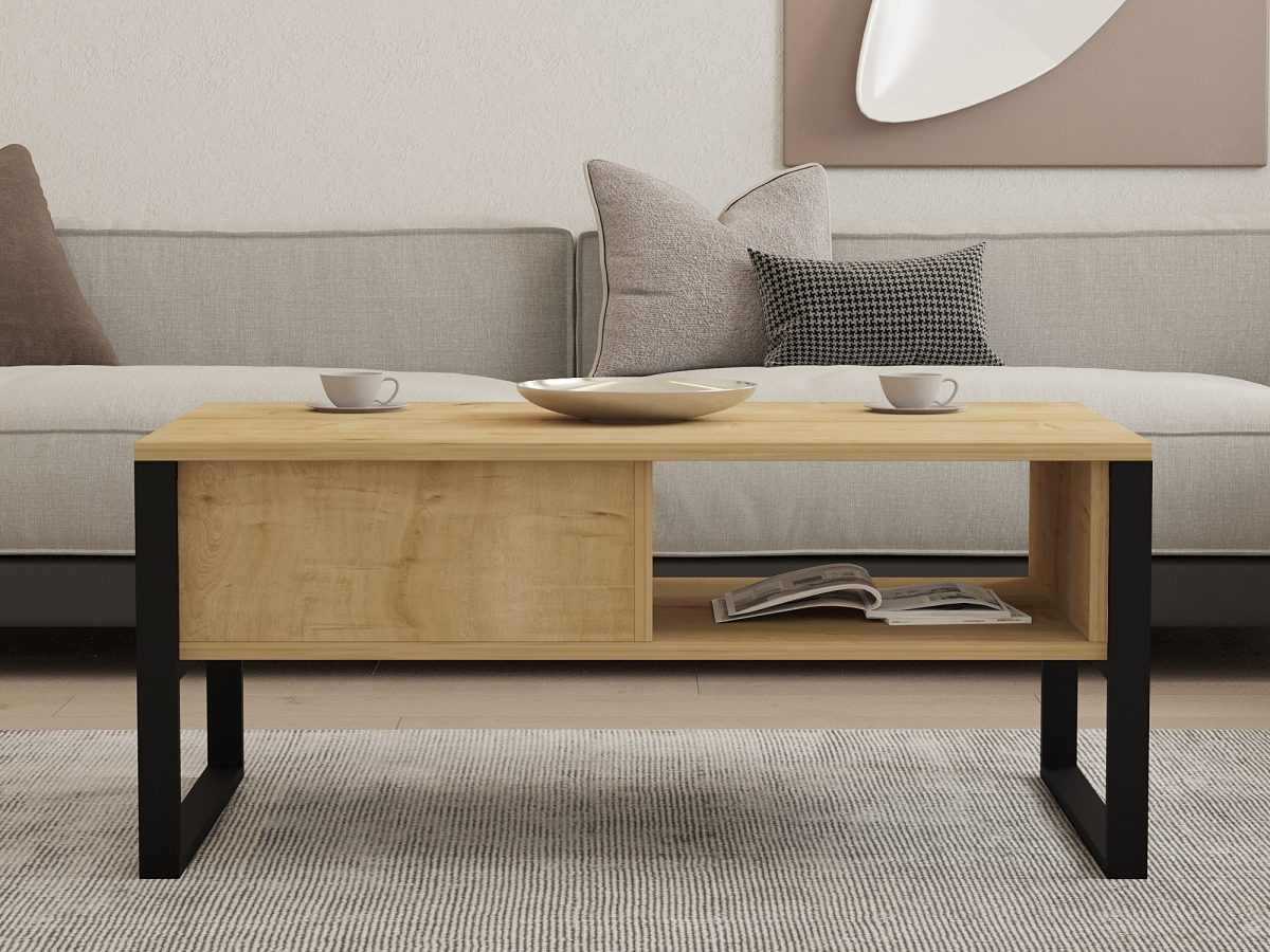 Devon Orta- Sapphire Oak – Маса за кафе - Image 2