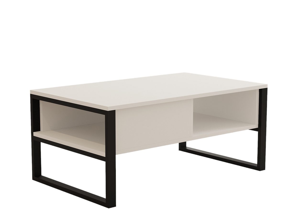 Devon - White – Маса за кафе - Image 4