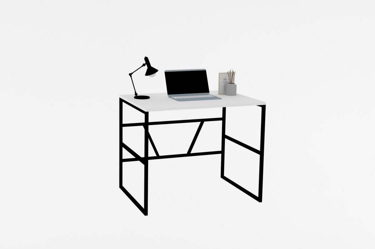 Monea - White – Канцелариско биро - Image 3