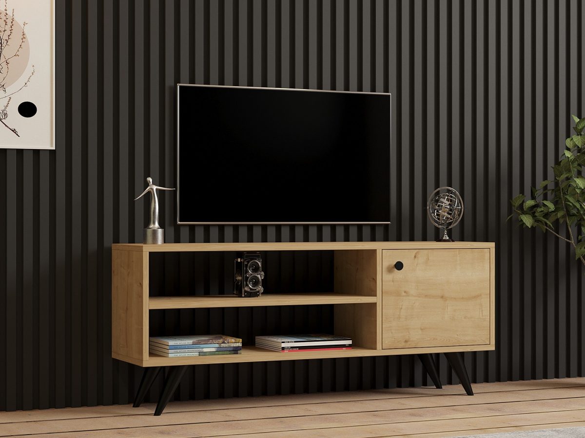 Jena - Oak – ТВ комода - Image 3