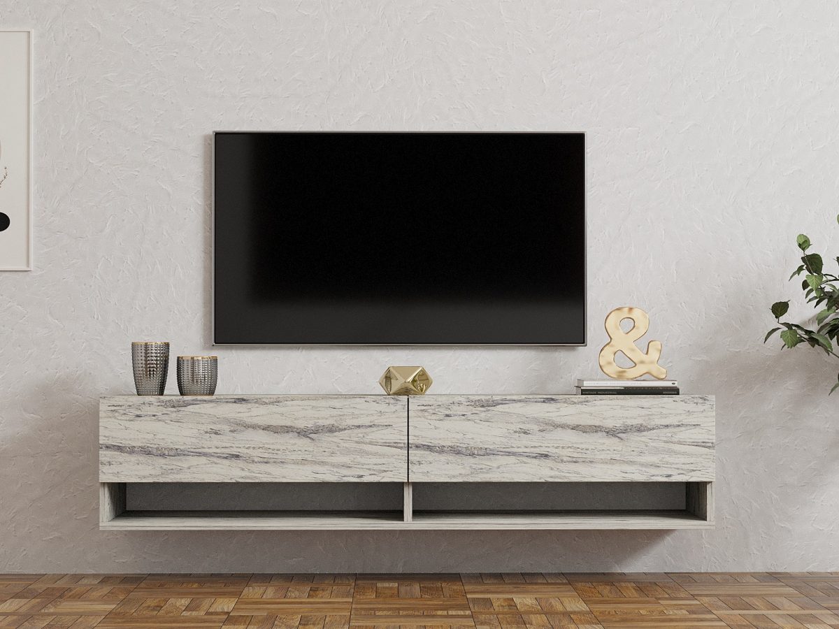 Arges - Freesia, Marble – ТВ комода - Image 2