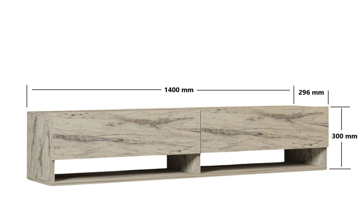 Arges - Freesia, Marble – ТВ комода - Image 6