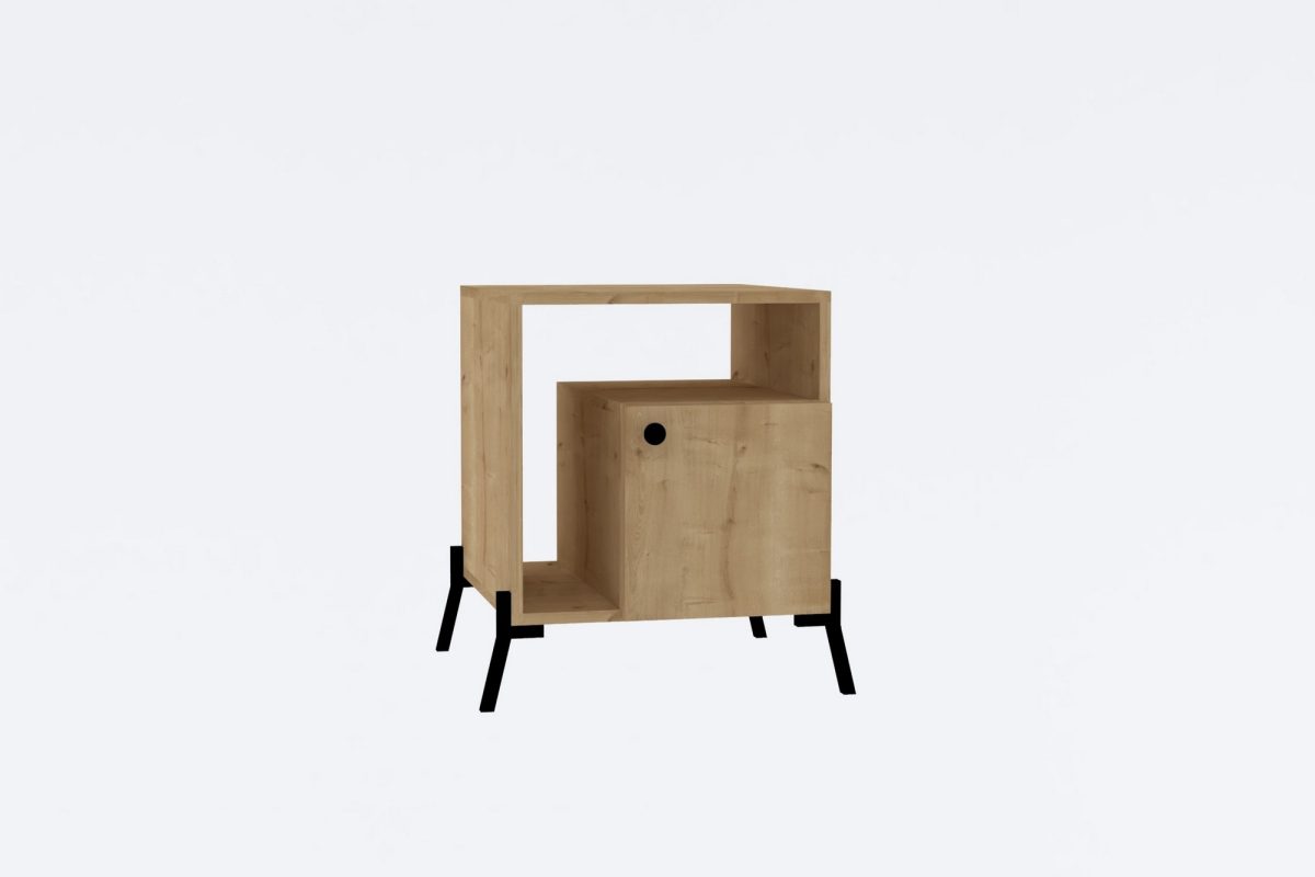 Hazal - Oak – Ноќна масичка - Image 3