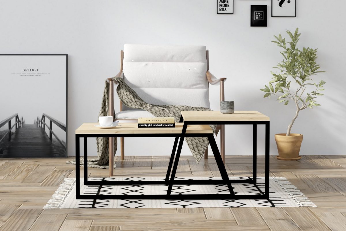 Boyce - Oak – Маса за кафе - Image 2