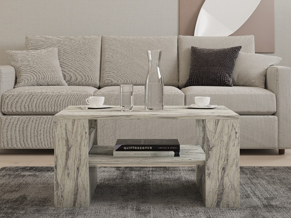 Iris - Freesia Marble – Маса за кафе - Image 2