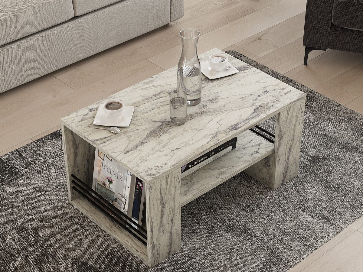 Iris - Freesia Marble – Маса за кафе - Image 3