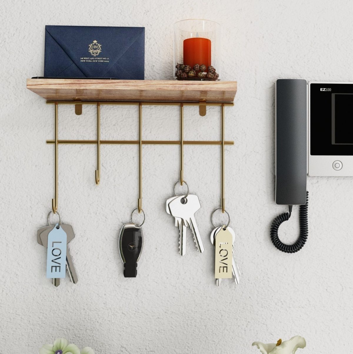 Dekoratif Duvar Rafı ve Askılık – Ѕидна полица - Image 8
