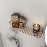 Banyo Makyaj Rafı, Baharatlık - Gold – Ѕидна полица