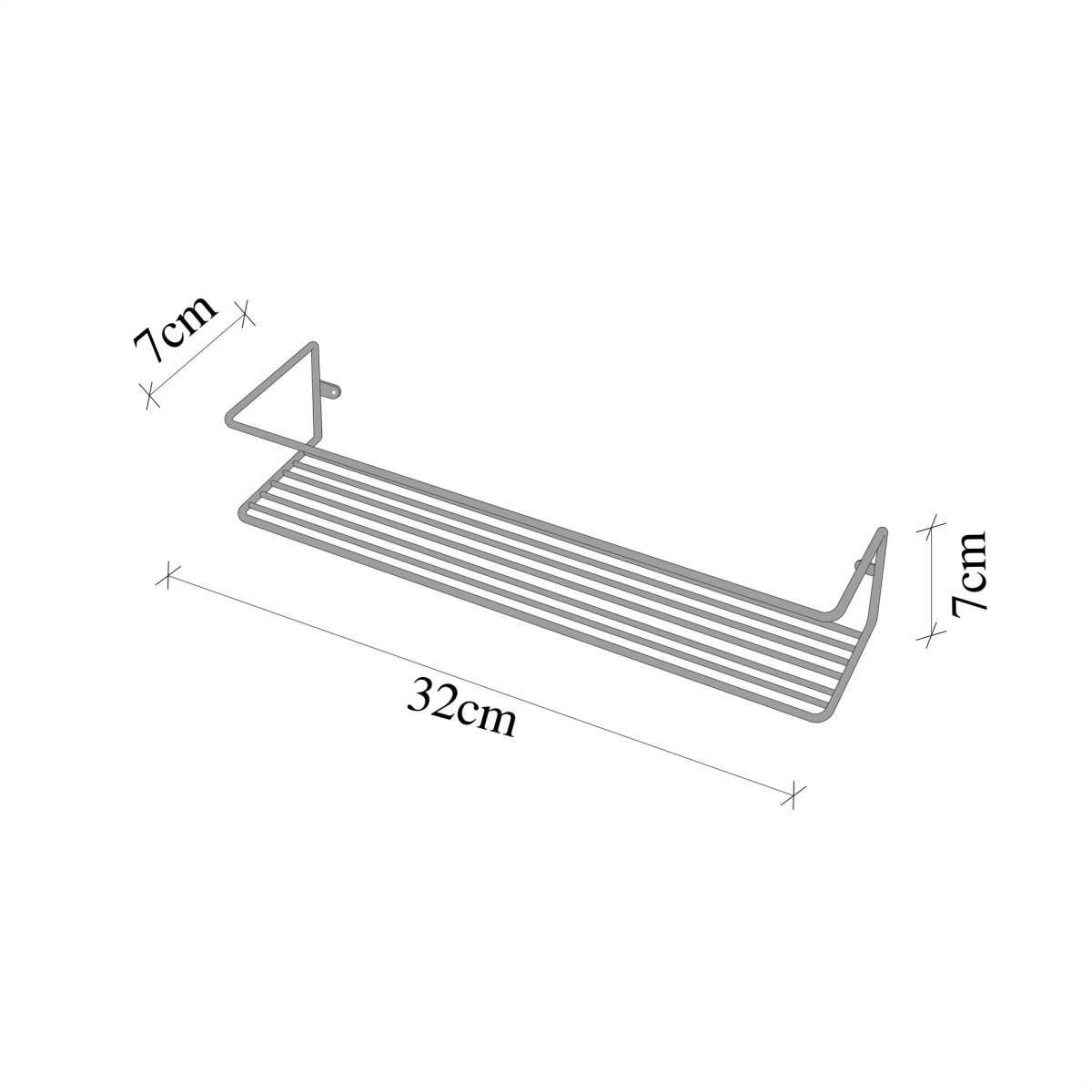 Banyo Makyaj Rafı, Baharatlık - Gold – Ѕидна полица - Image 8