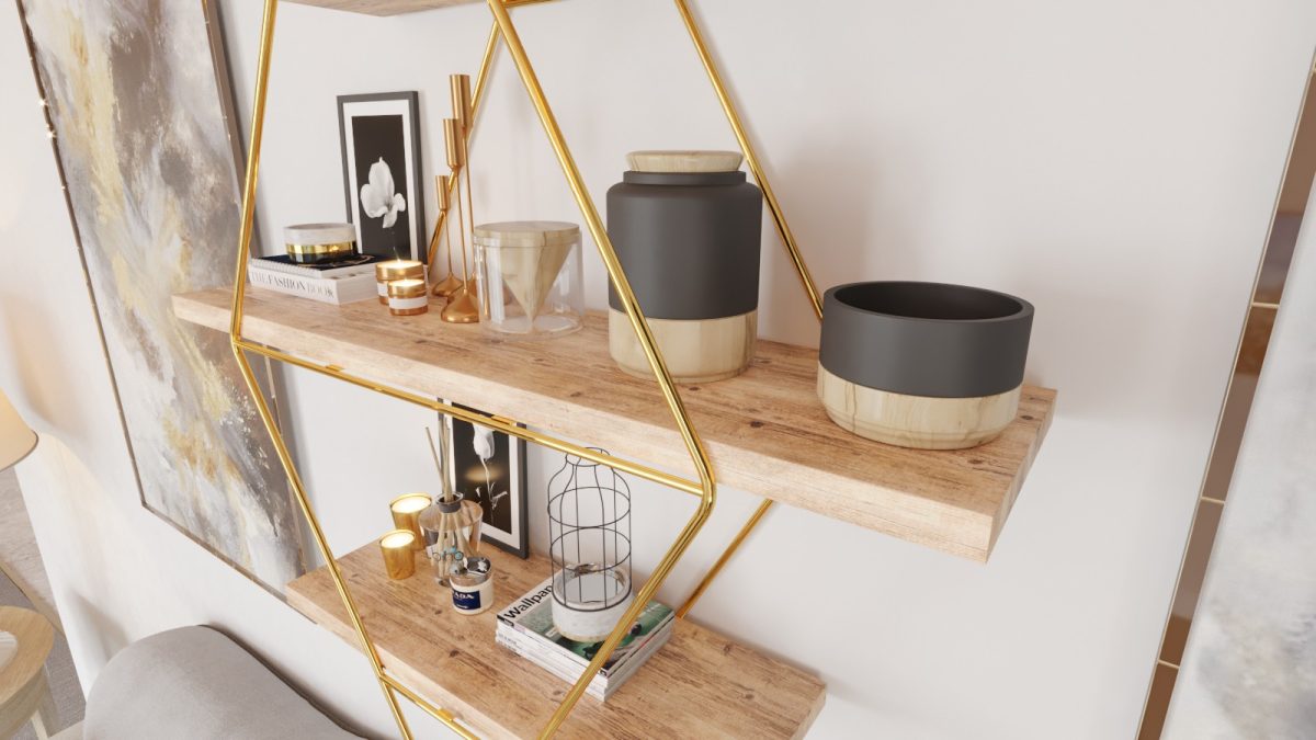 Prizma Raf, Büyük Boy Salon Tipi – Ѕидна полица - Image 2