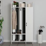 Pro - White, Anthracite – Гардеробер за претсобје