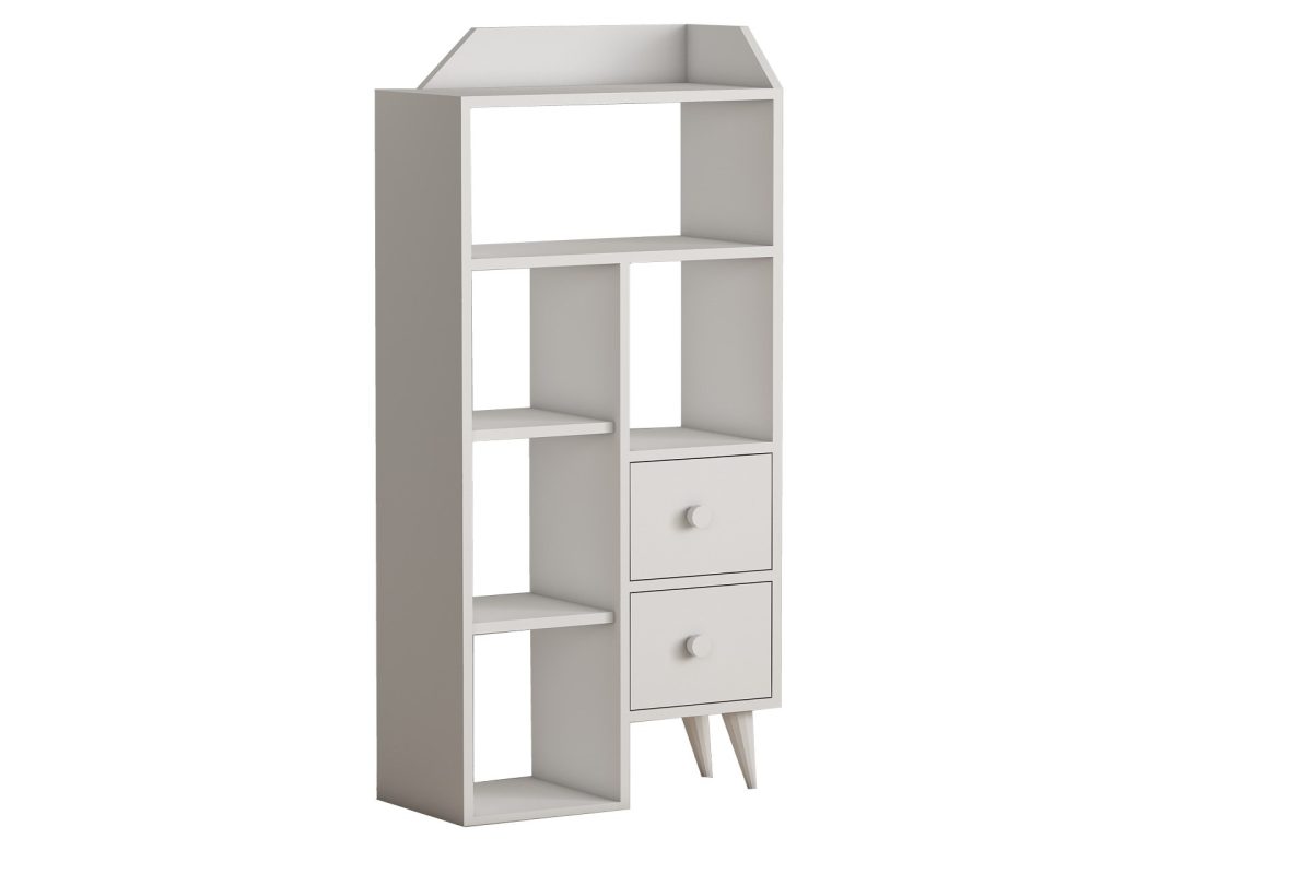 Star - White – Полица за книги - Image 3