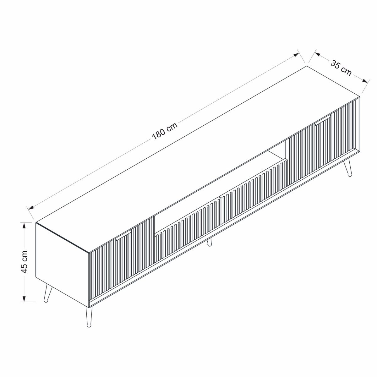 Luxe – ТВ комода - Image 9