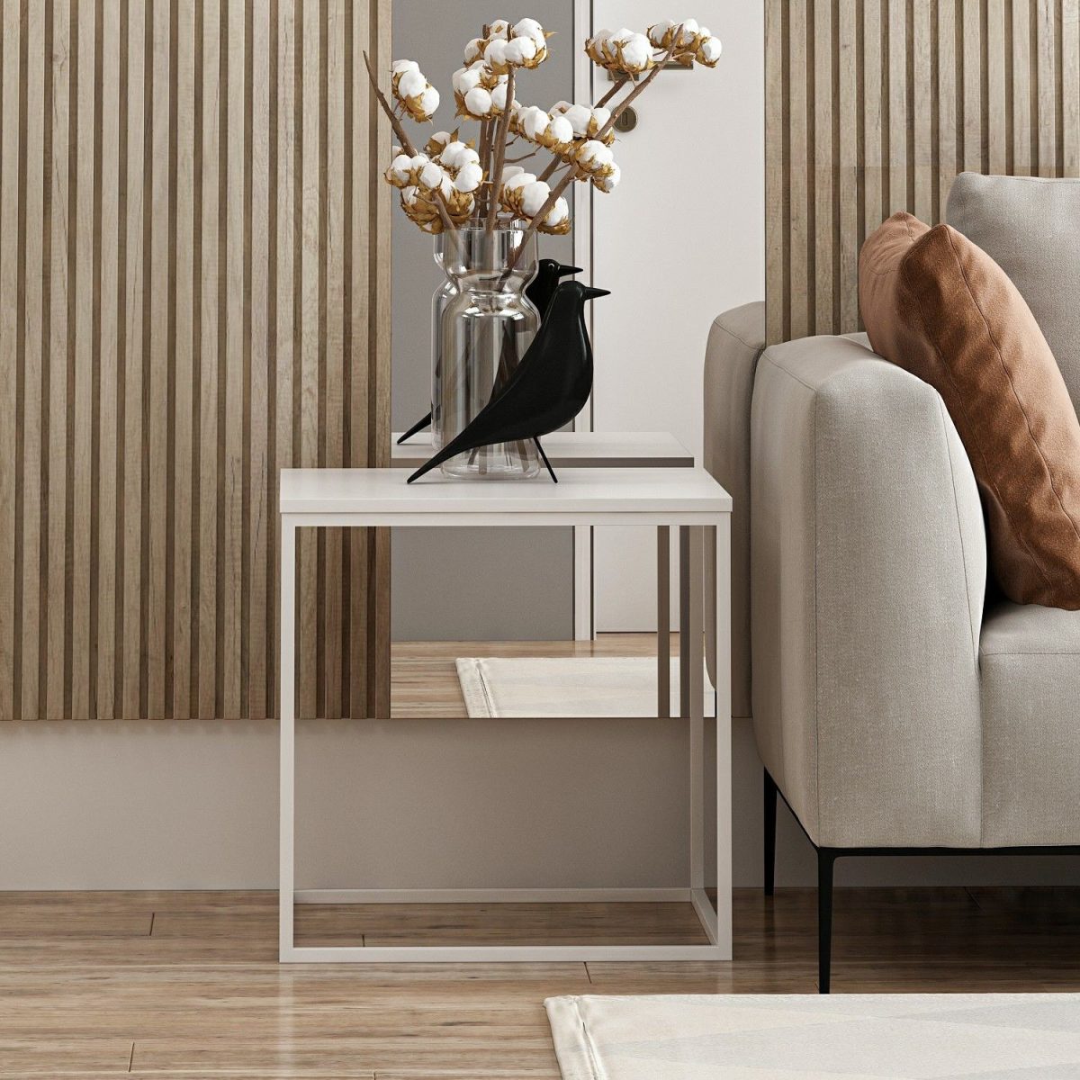 Basak - White – Софа маси - Image 2