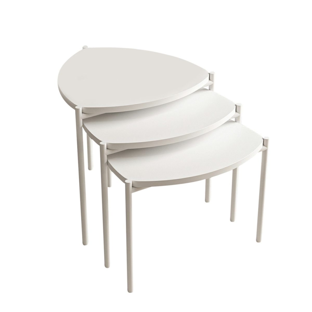 Lenny - White – Табела за гнездење (3 парчиња) - Image 8