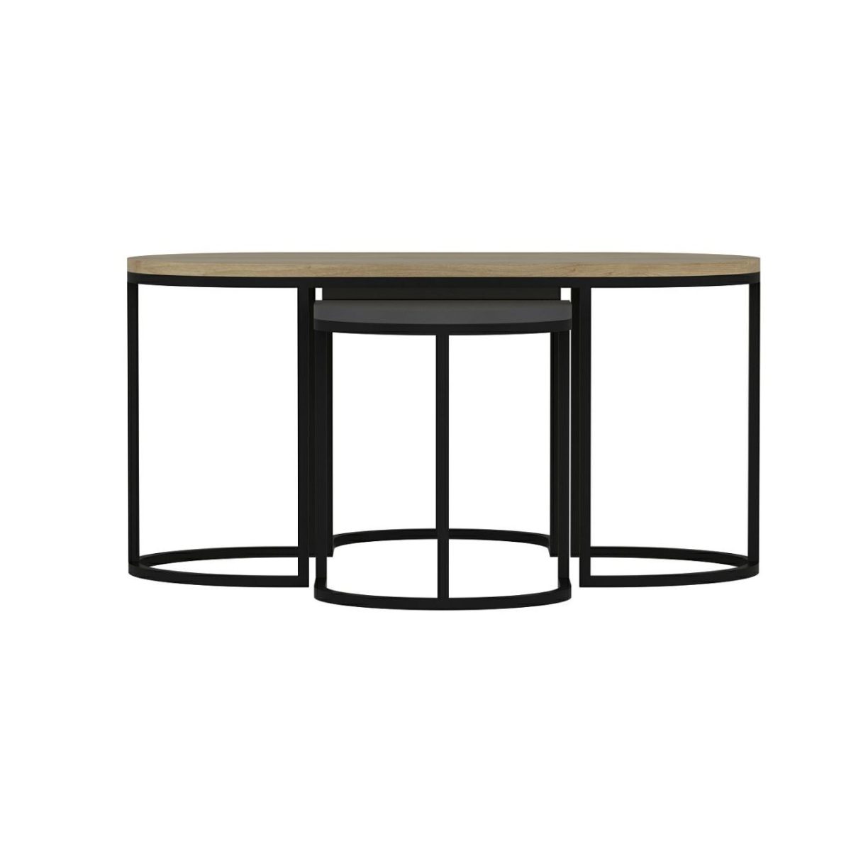 Dena - Anthracite, Oak – Табела за гнездење (3 парчиња) - Image 6