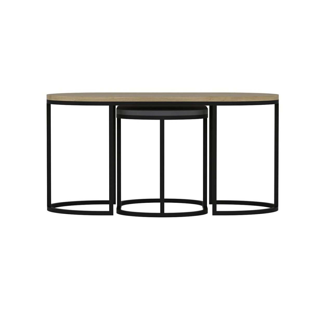 Dena - Anthracite, Oak – Табела за гнездење (3 парчиња) - Image 7