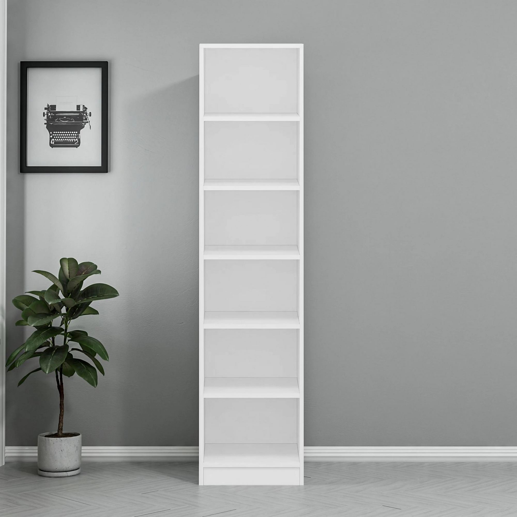 506MNR212920-201.jpg Kale Raflı 210 - White – Гардеробер - Image 1