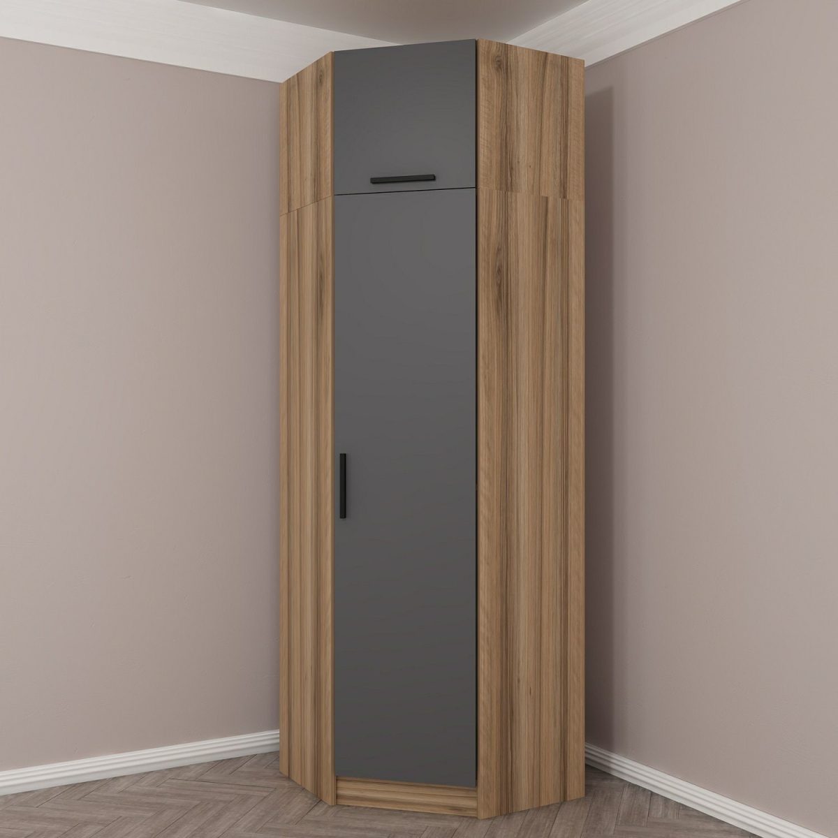 Kale Anthracite Oak - 2303 – Гардеробер - Image 3