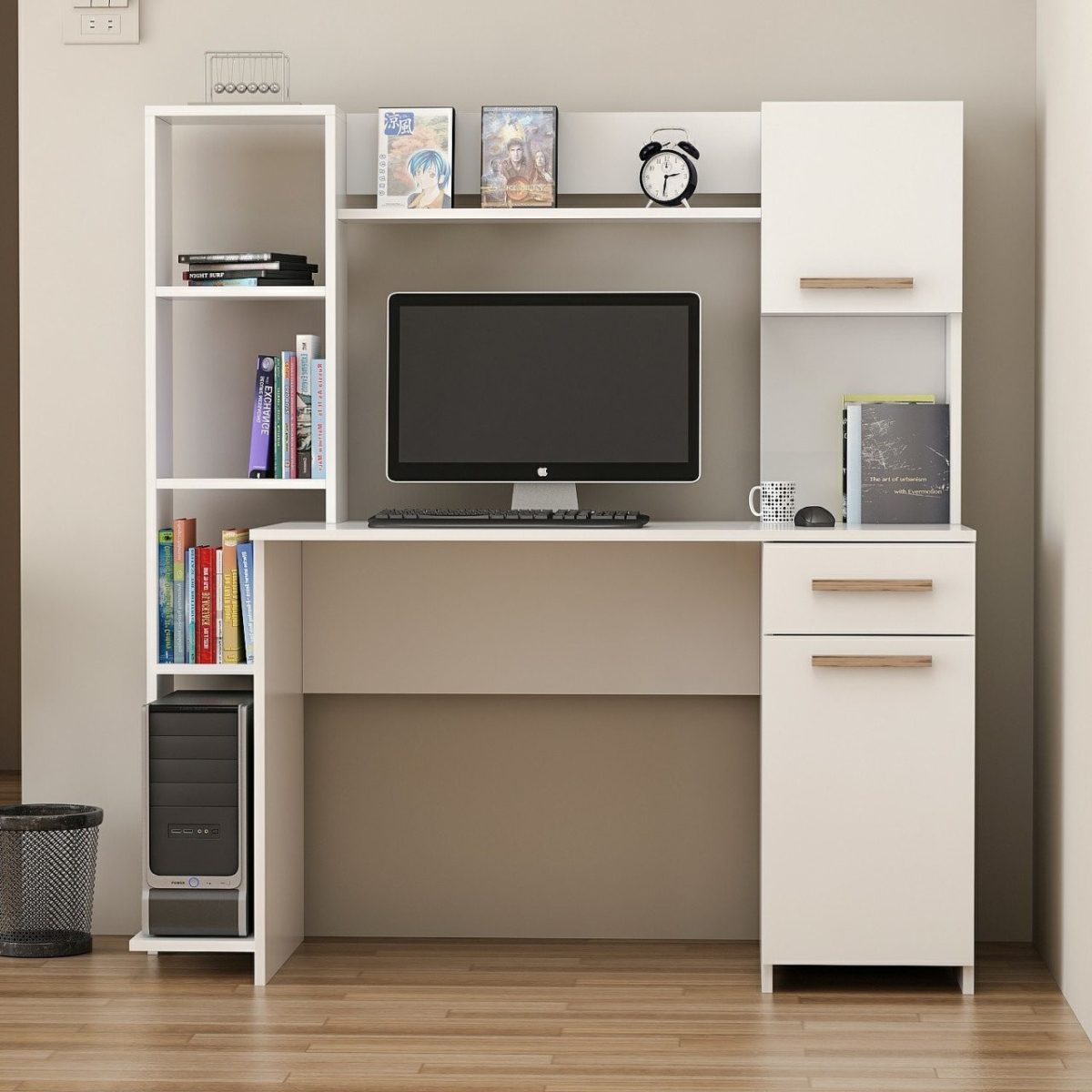 Merry - White – Канцелариско биро - Image 2