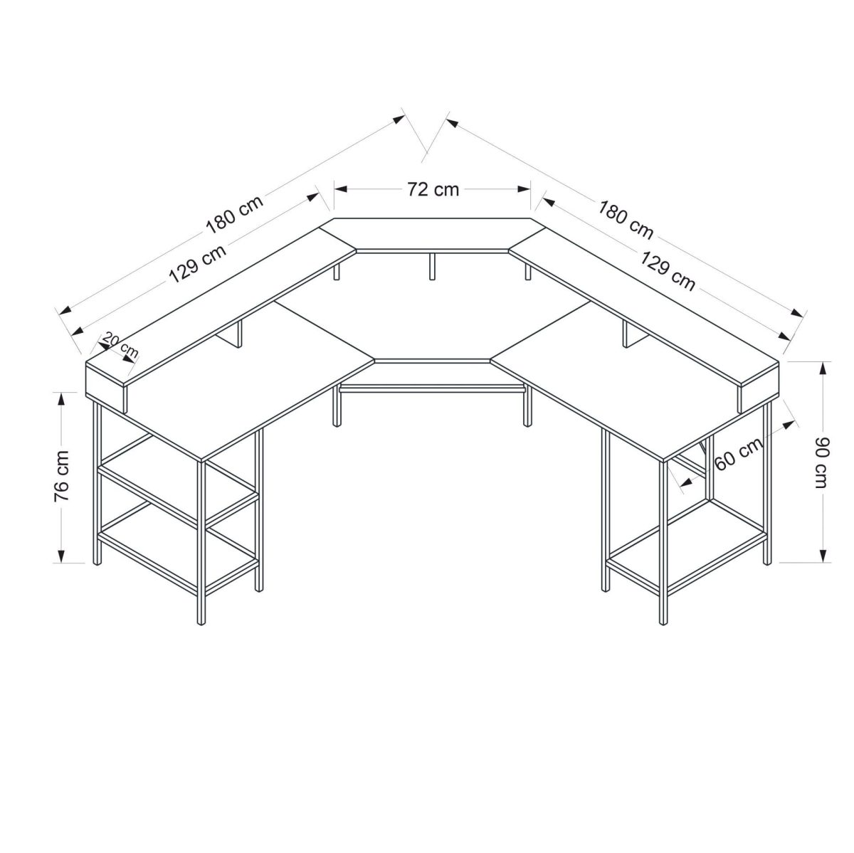 Power - Dore – Канцелариско биро - Image 6
