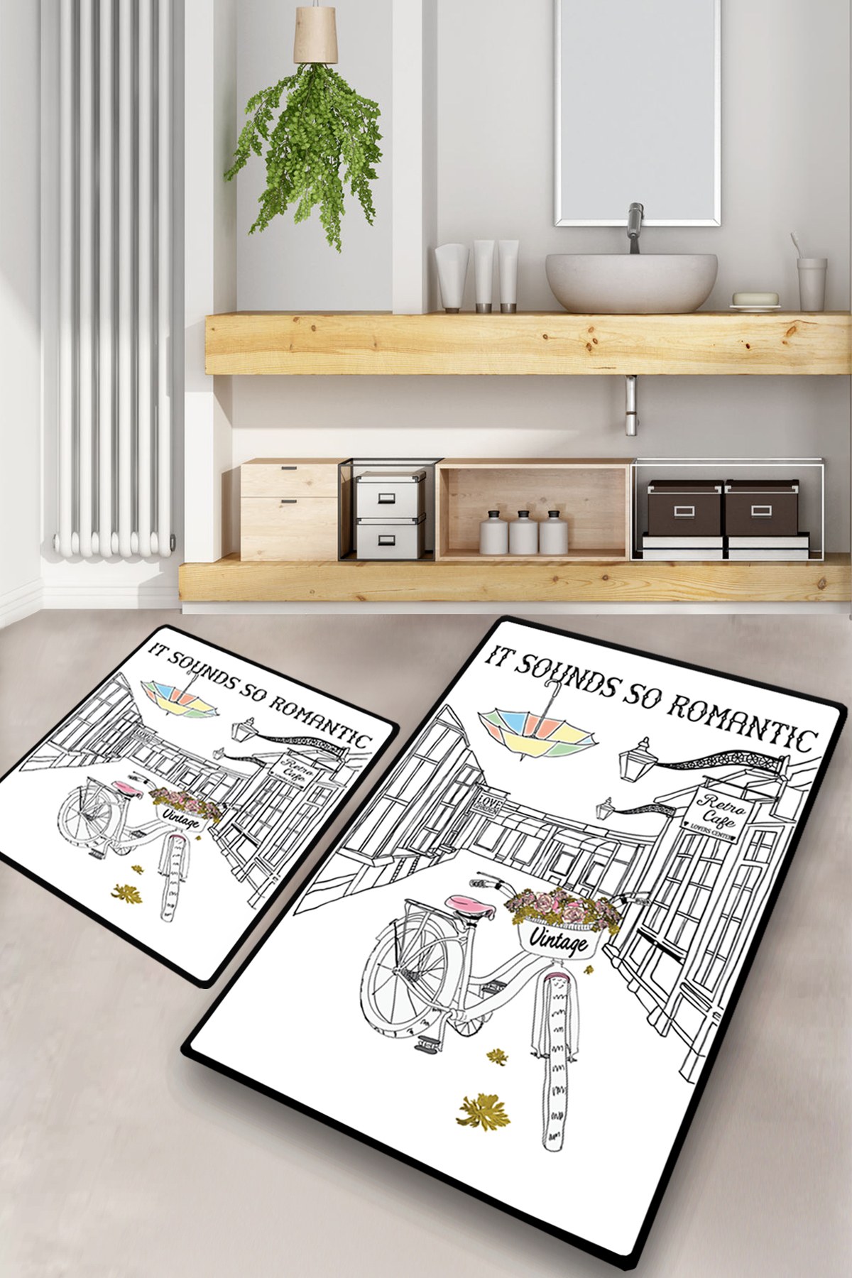 510CHL130920-201.jpg It Sounds So Romantic – Патосници за бања (2 парчиња) - Image 1