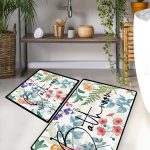 Green In Flower – Патосници за бања (2 парчиња)