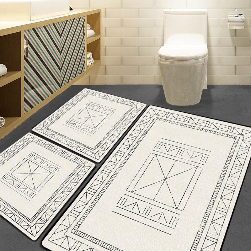 Touch - Ecru – Патосници за бања (3 парчиња)