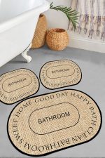 Baindos - Beige – Патосници за бања (3 парчиња)