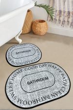 Baindos - Grey – Патосници за бања (2 парчиња)