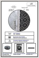 Baindos - Grey – Патосници за бања (2 парчиња) - Image 2